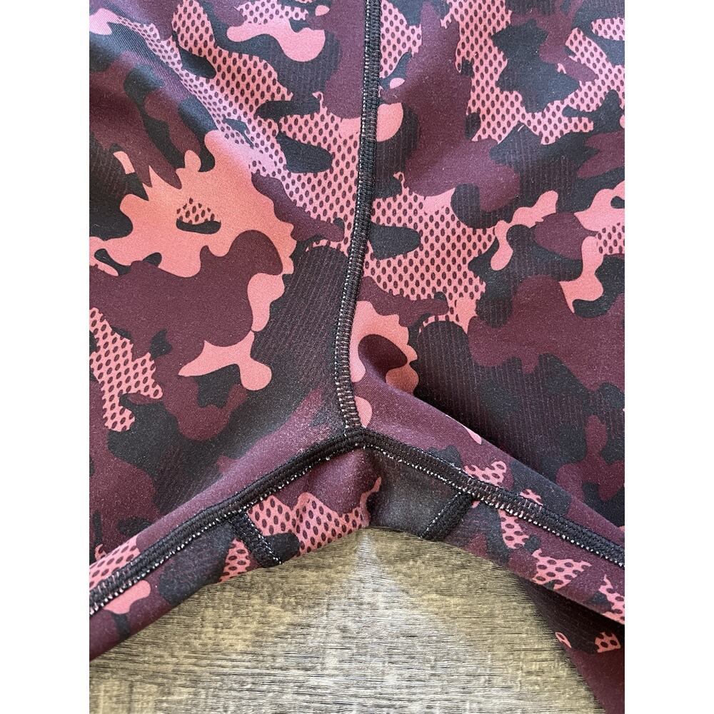Sweaty Betty Super Sculpt Full Length Workout Leggings 27" Purple Camo, Large - Picture 6 of 11